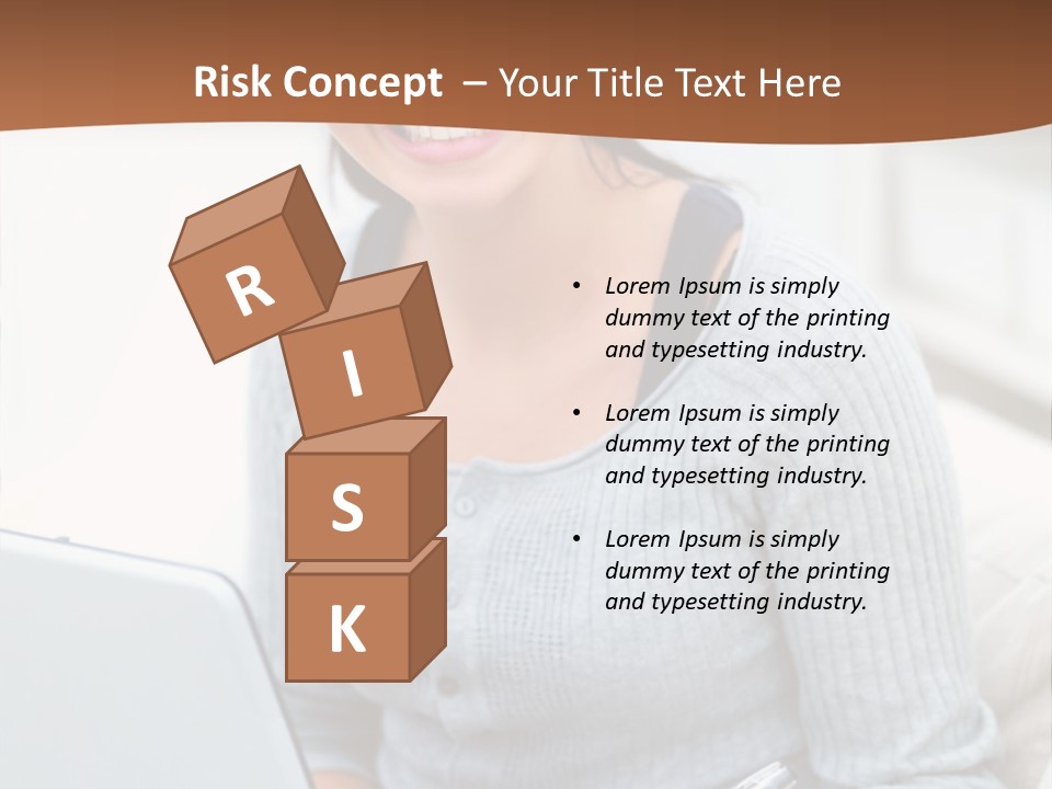 Cute Happy Baby Boy Smiling On Green Background PowerPoint Template