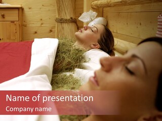 Hay Bath PowerPoint Template