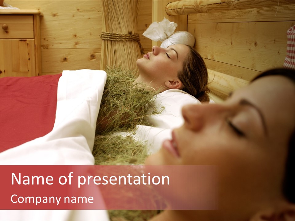 Hay Bath PowerPoint Template