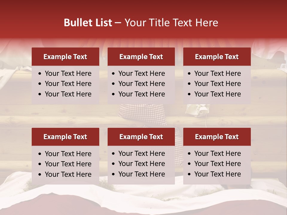 Two Women In A Hay Bath PowerPoint Template