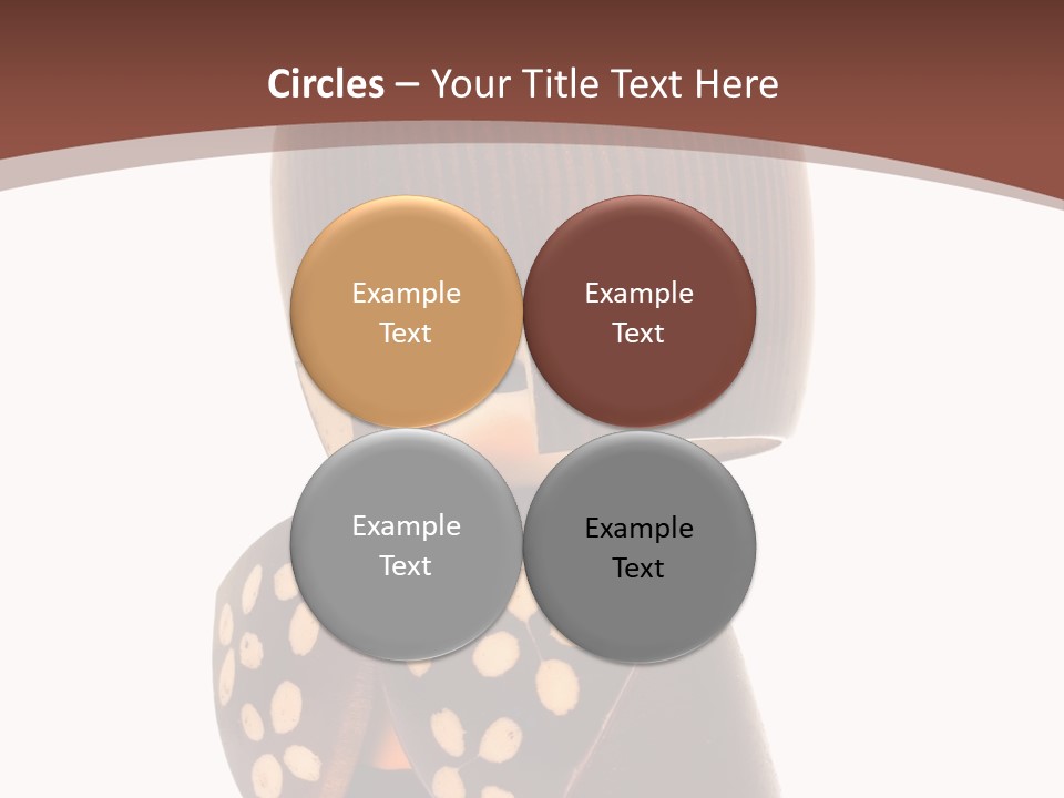 Kokeshi Japanese Doll Isolated On White. PowerPoint Template