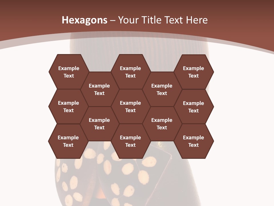 Kokeshi Japanese Doll Isolated On White. PowerPoint Template