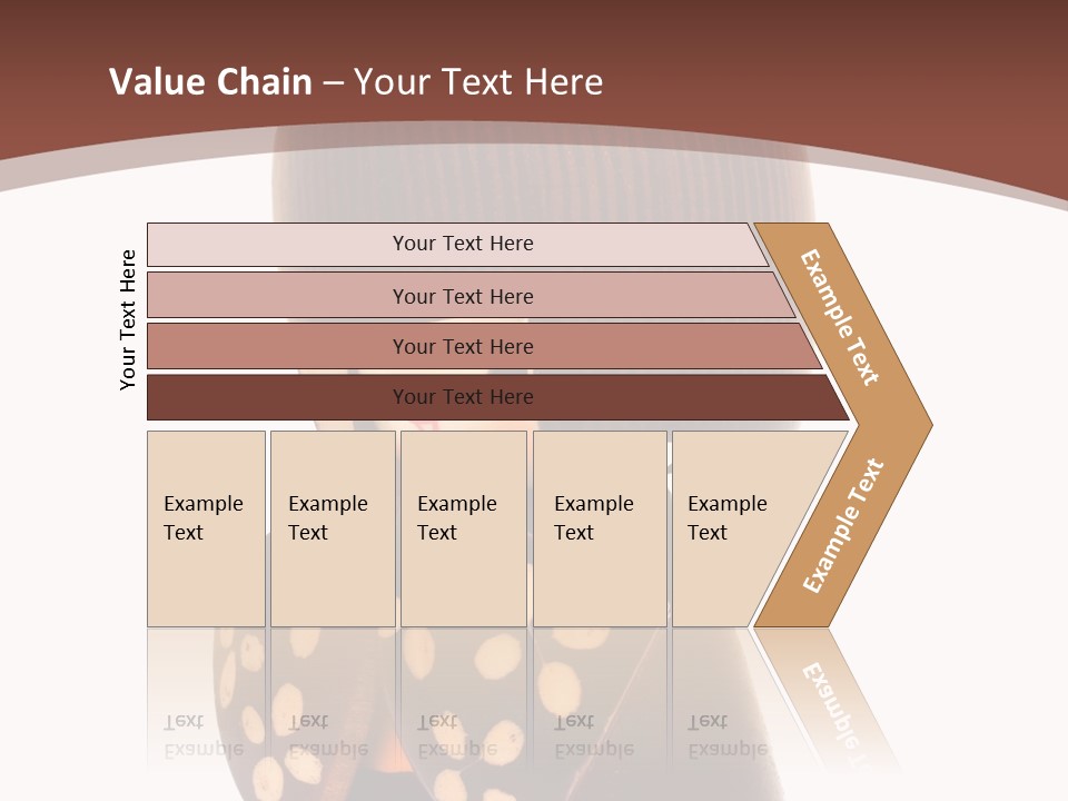 Kokeshi Japanese Doll Isolated On White. PowerPoint Template