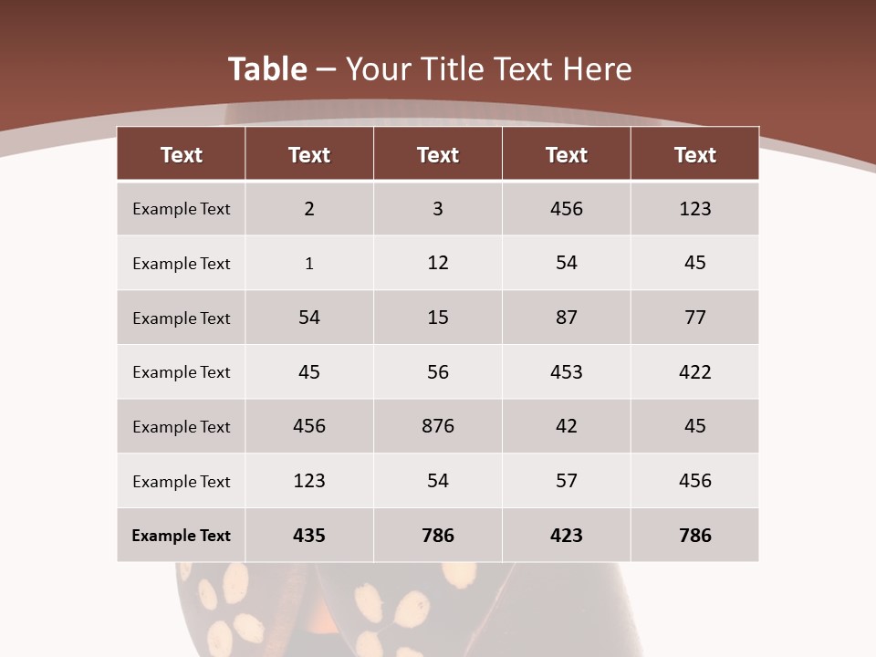 Kokeshi Japanese Doll Isolated On White. PowerPoint Template