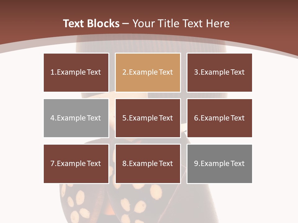 Kokeshi Japanese Doll Isolated On White. PowerPoint Template