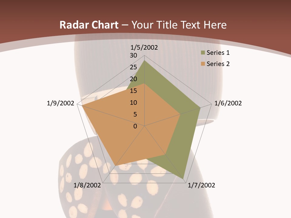 Kokeshi Japanese Doll Isolated On White. PowerPoint Template