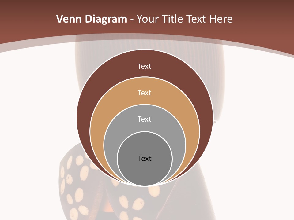 Kokeshi Japanese Doll Isolated On White. PowerPoint Template