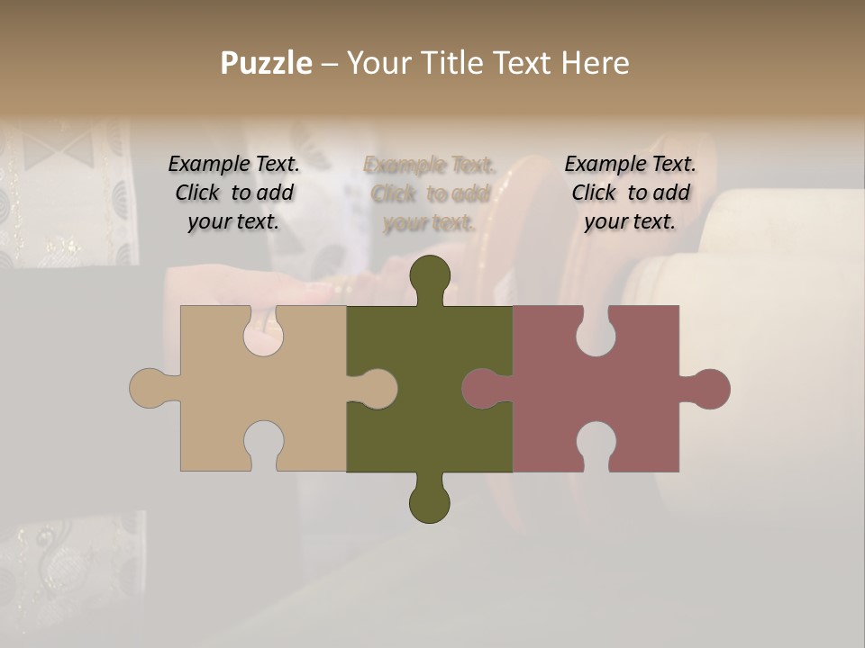 Boy Holding Torah Scrolls PowerPoint Template