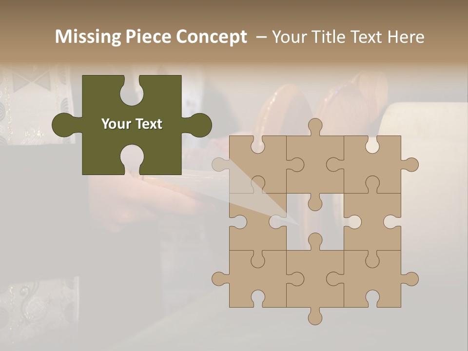 Boy Holding Torah Scrolls PowerPoint Template