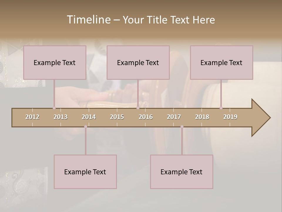 Boy Holding Torah Scrolls PowerPoint Template