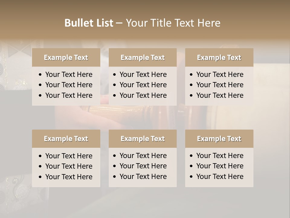 Boy Holding Torah Scrolls PowerPoint Template