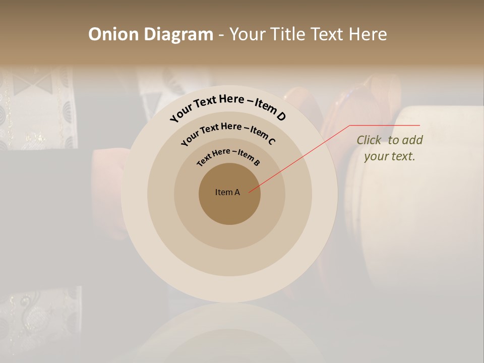 Boy Holding Torah Scrolls PowerPoint Template