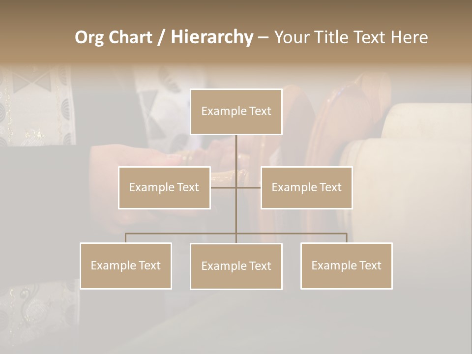 Boy Holding Torah Scrolls PowerPoint Template