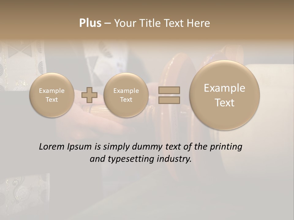 Boy Holding Torah Scrolls PowerPoint Template