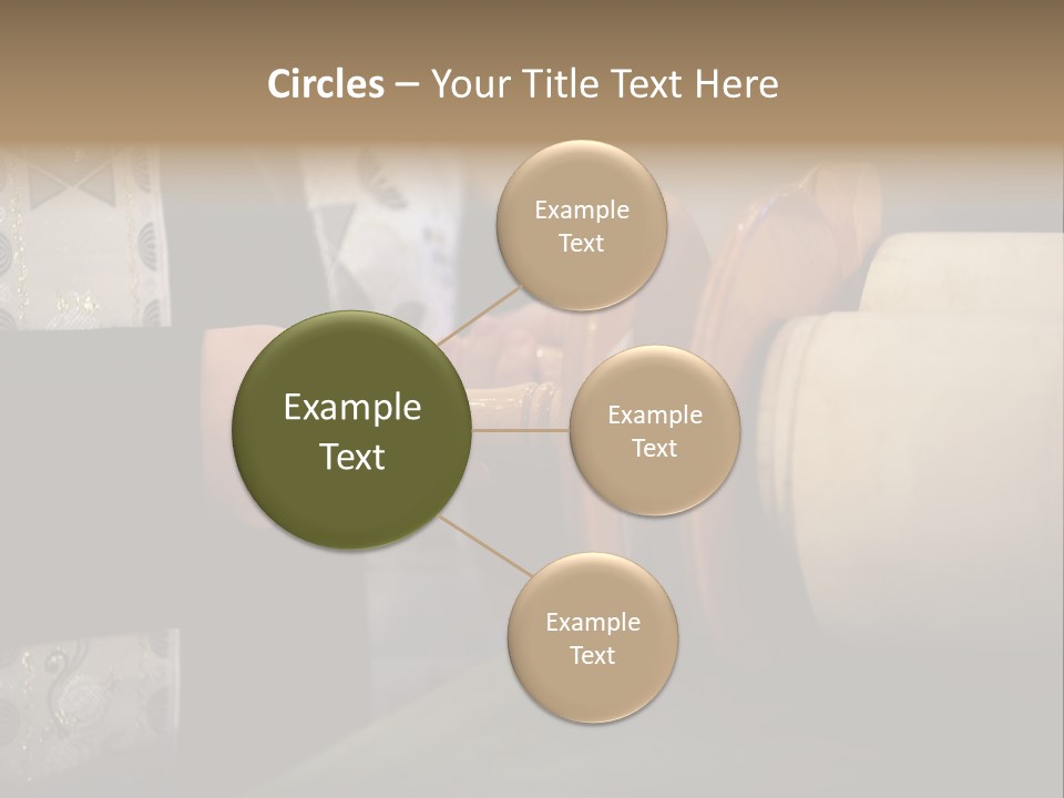 Boy Holding Torah Scrolls PowerPoint Template