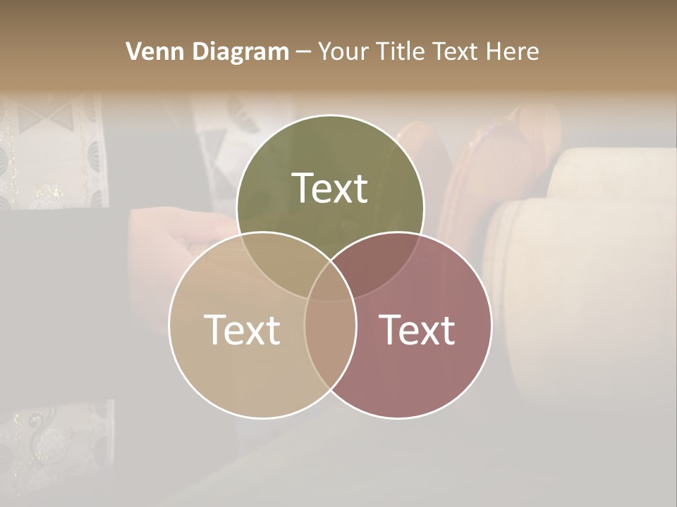 Boy Holding Torah Scrolls PowerPoint Template