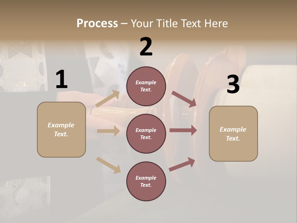 Boy Holding Torah Scrolls PowerPoint Template