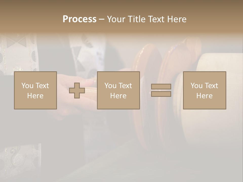 Boy Holding Torah Scrolls PowerPoint Template