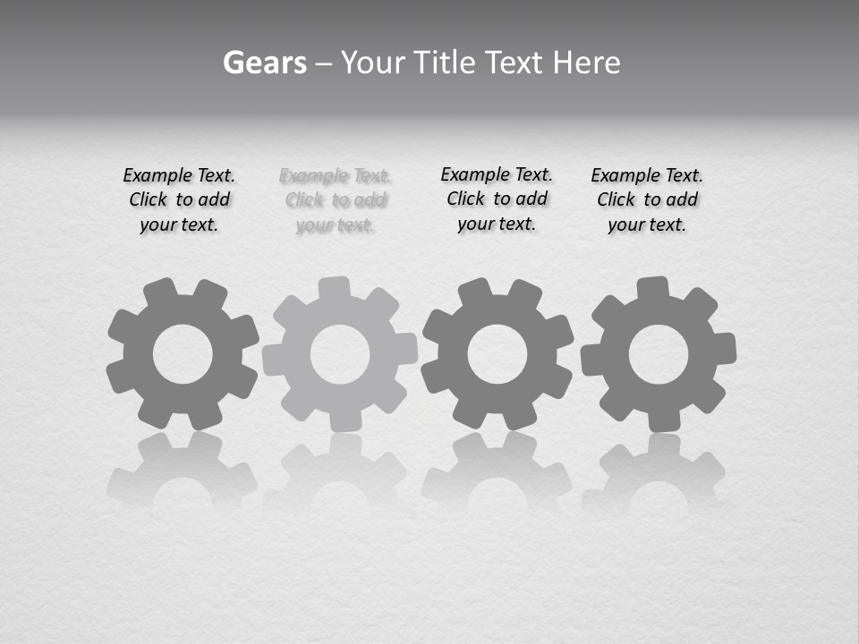 Businesspeople In A Business Meeting In An Office Smiling PowerPoint Template