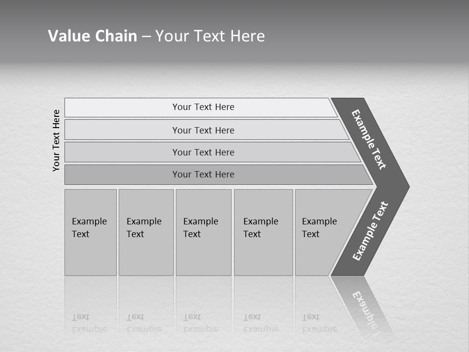 Businesspeople In A Business Meeting In An Office Smiling PowerPoint Template