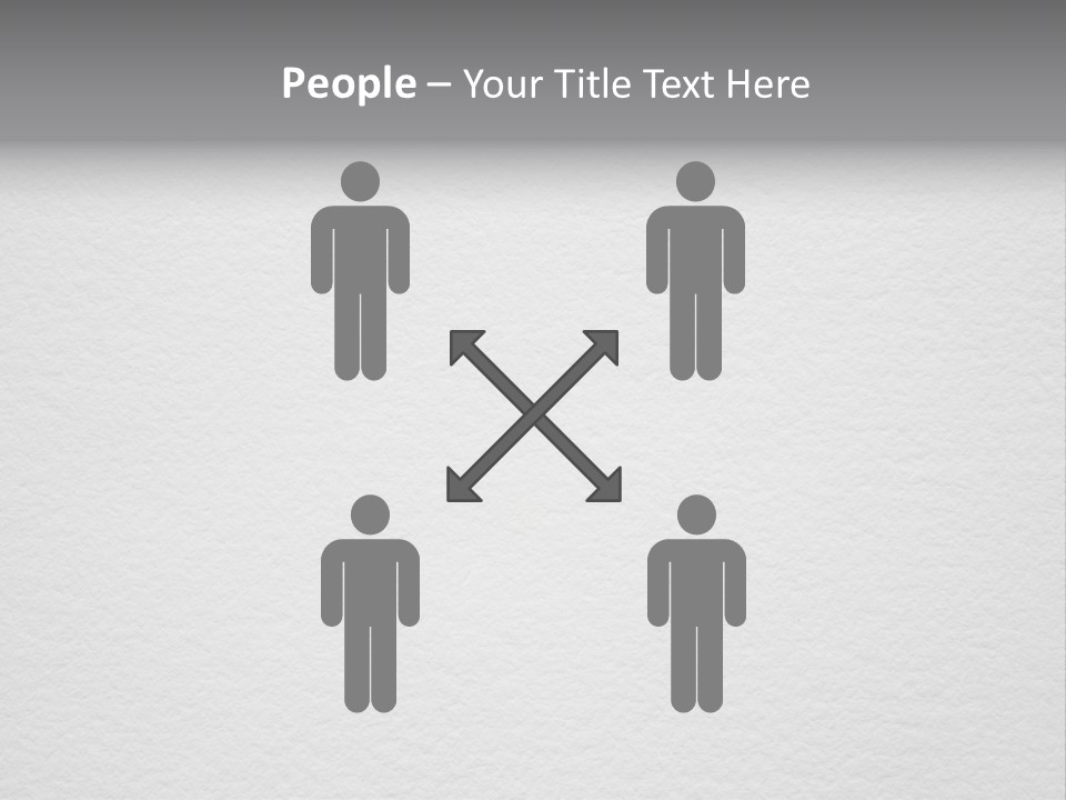 Businesspeople In A Business Meeting In An Office Smiling PowerPoint Template