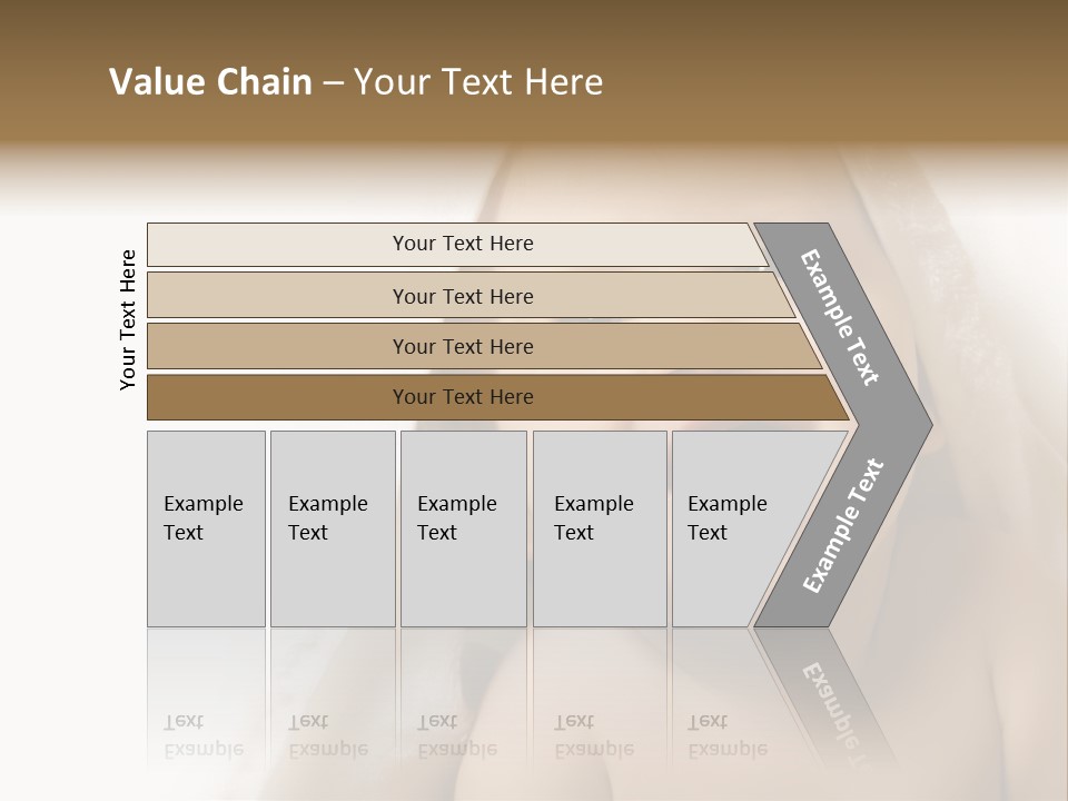 Baby After Bath. Cheerful Child PowerPoint Template