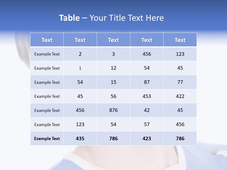 Smiling Face Of Handsome Teenager Male Person. PowerPoint Template