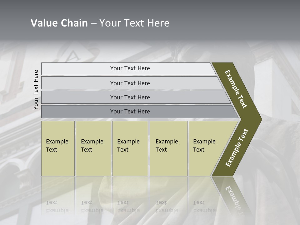 Famous Dante Sculpture Near Santa Croce Cathedral In Florence PowerPoint Template