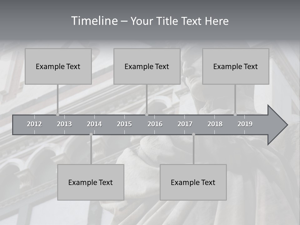 Famous Dante Sculpture Near Santa Croce Cathedral In Florence PowerPoint Template