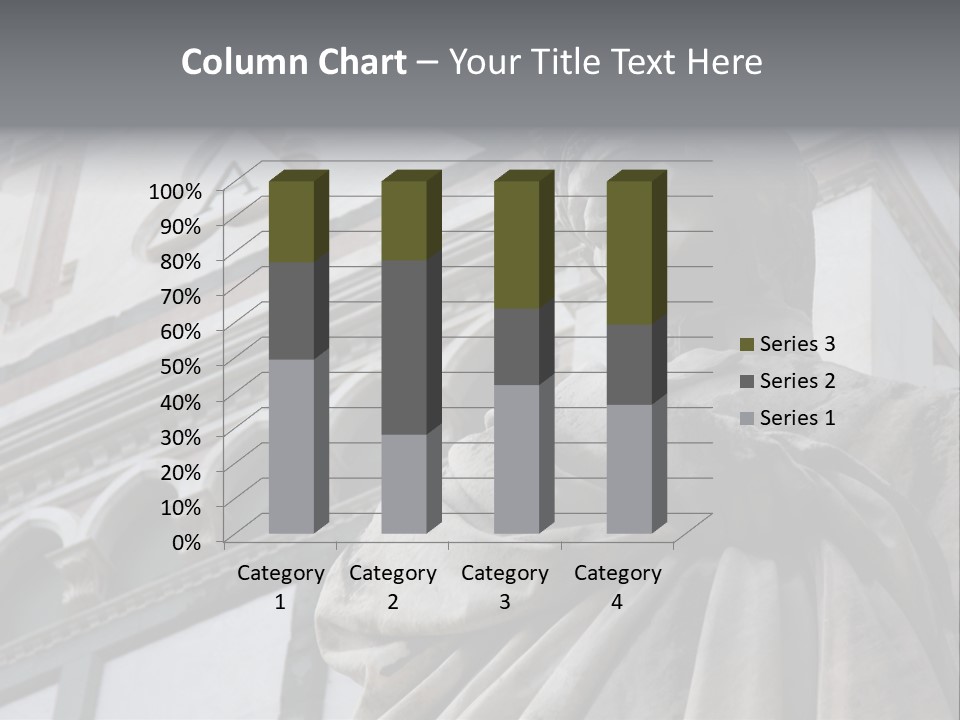 Famous Dante Sculpture Near Santa Croce Cathedral In Florence PowerPoint Template