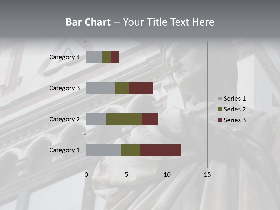 Famous Dante Sculpture Near Santa Croce Cathedral In Florence PowerPoint Template