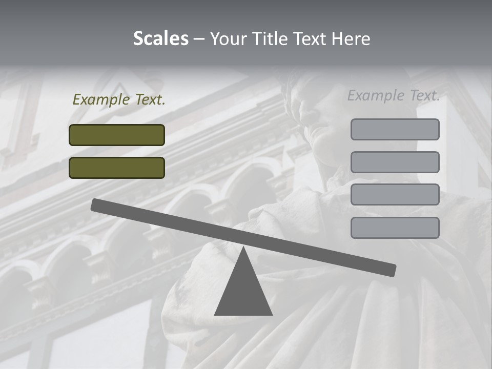 Famous Dante Sculpture Near Santa Croce Cathedral In Florence PowerPoint Template