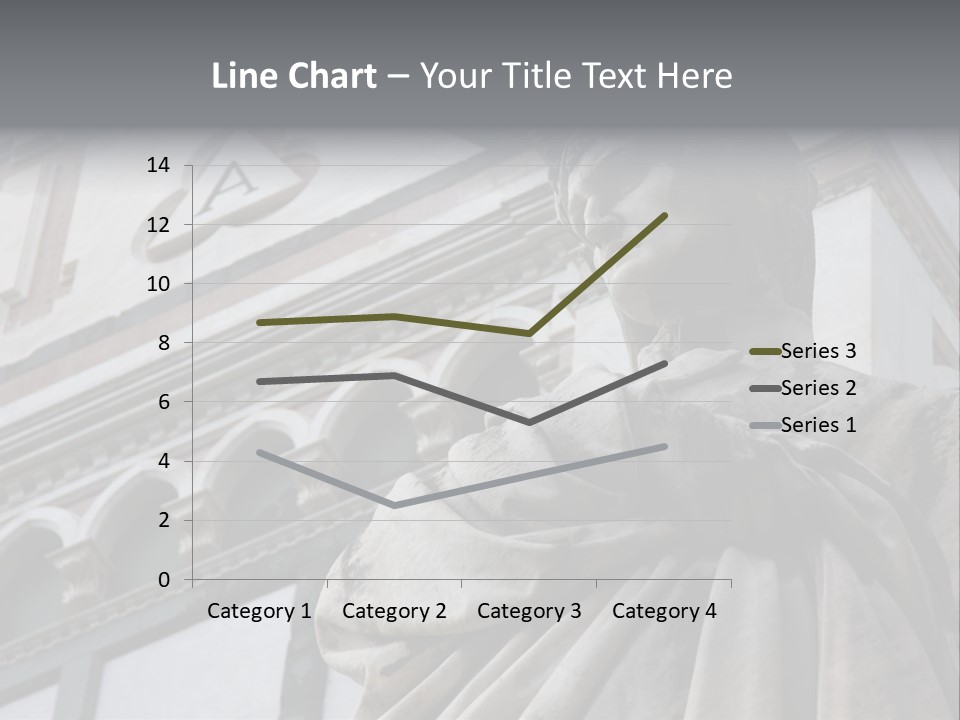 Famous Dante Sculpture Near Santa Croce Cathedral In Florence PowerPoint Template
