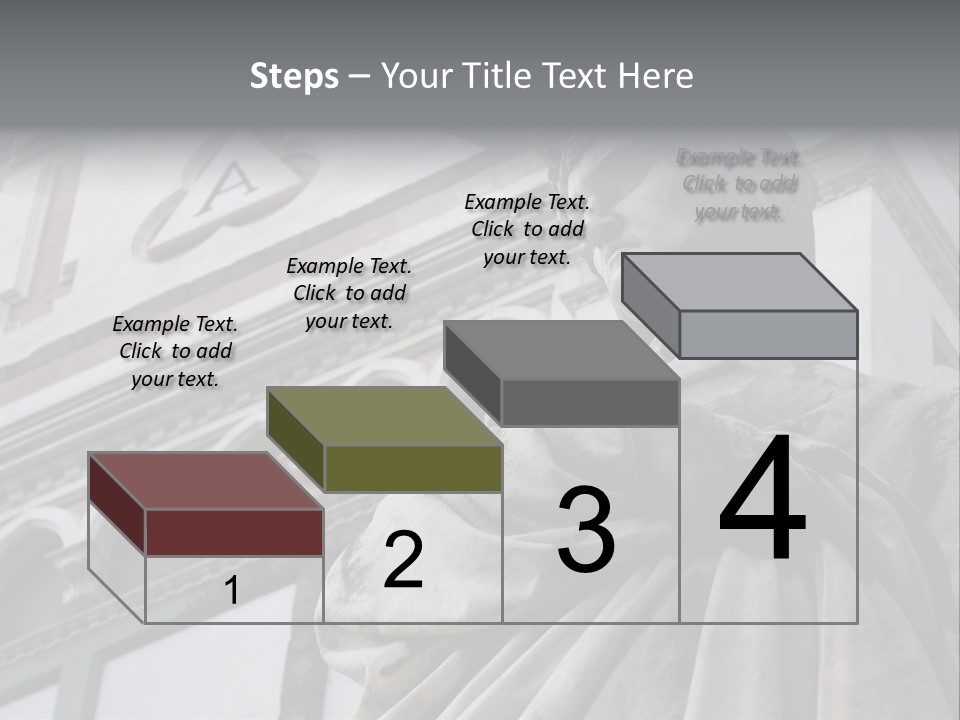 Famous Dante Sculpture Near Santa Croce Cathedral In Florence PowerPoint Template