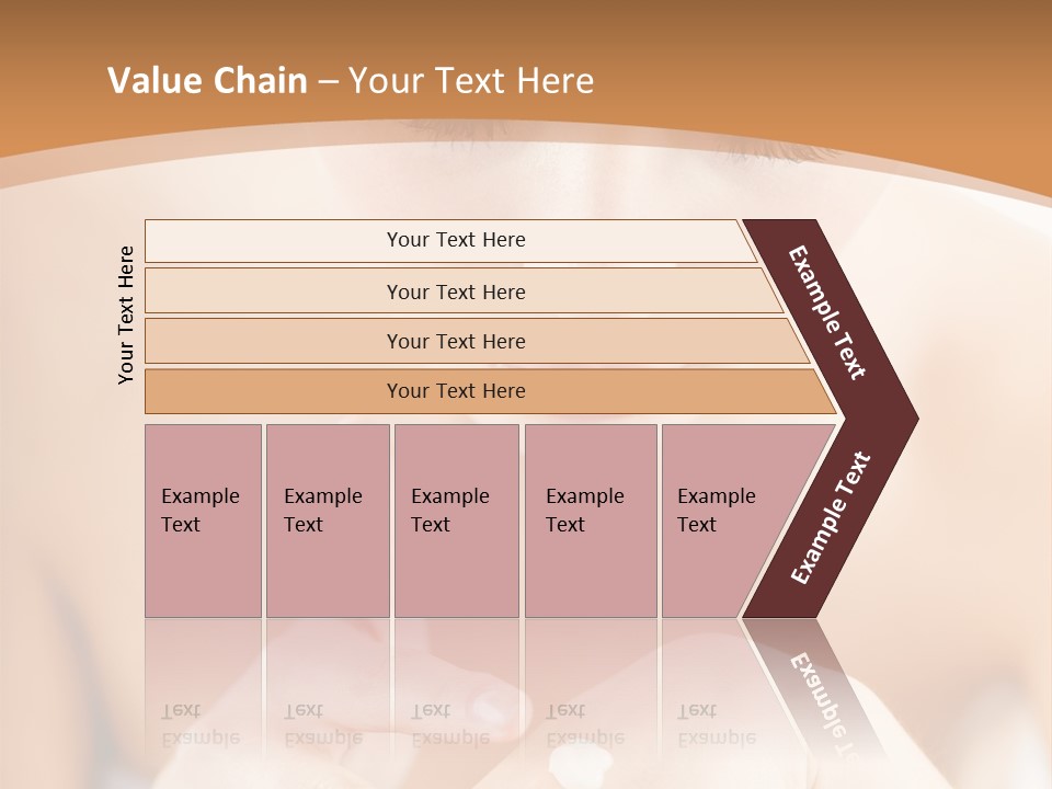 Young Beautiful Woman Applying Hands Cream And Looking At Camera PowerPoint Template