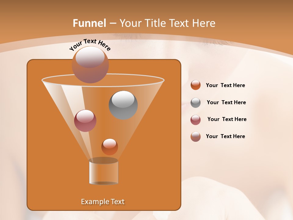 Young Beautiful Woman Applying Hands Cream And Looking At Camera PowerPoint Template