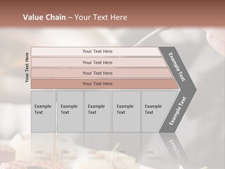 Chef Add Sause To A Beef On Professional Kitchen PowerPoint Template