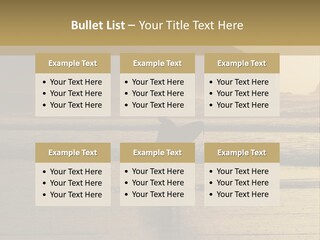 A Surfer Leaves The Surf As The Sun Sets At Polzeath Beach In Cornwall, Uk. PowerPoint Template