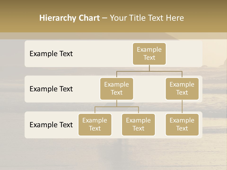 A Surfer Leaves The Surf As The Sun Sets At Polzeath Beach In Cornwall, Uk. PowerPoint Template