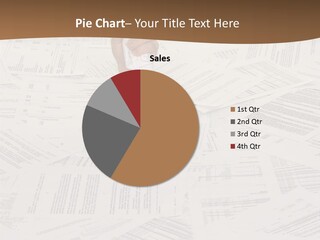 Stress By Bureaucracy And Paper Filing PowerPoint Template