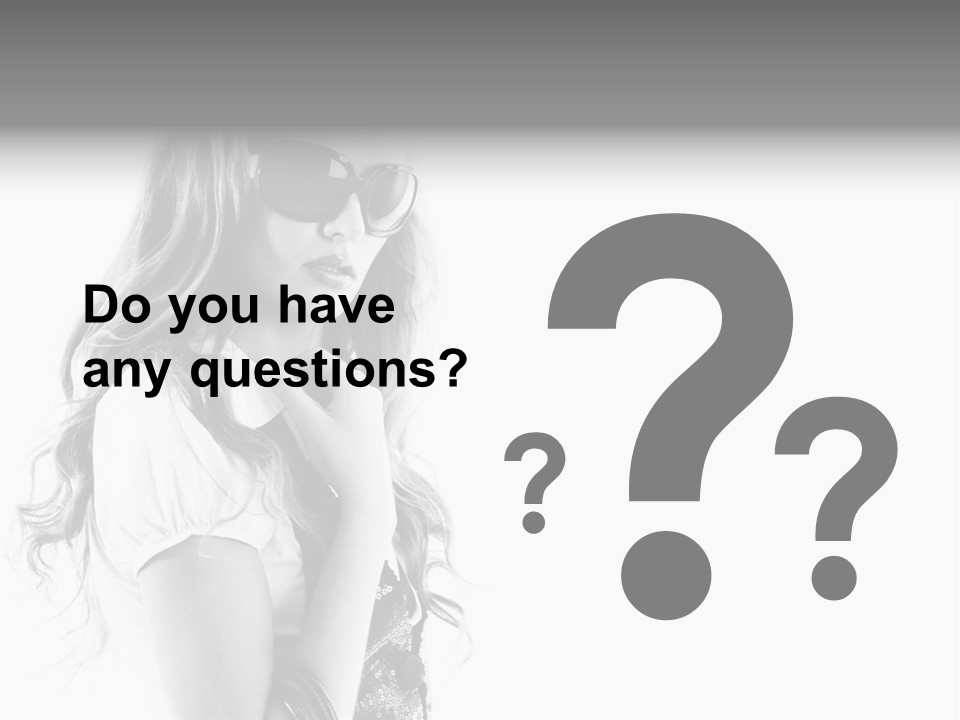 Fashion Model With Big Bag. Isolated On White PowerPoint Template