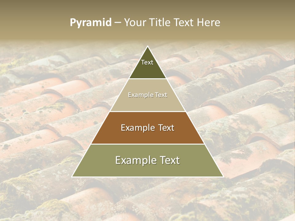 Old Roofing In Tiles PowerPoint Template