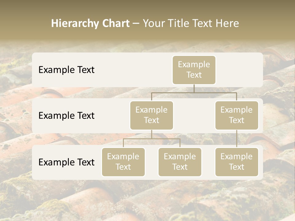 Old Roofing In Tiles PowerPoint Template