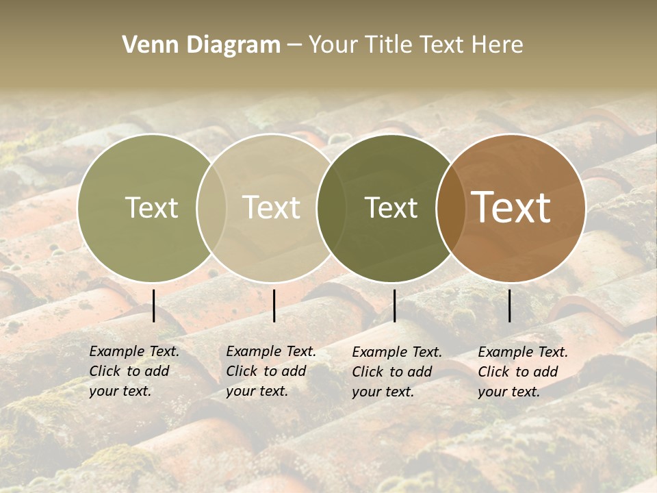 Old Roofing In Tiles PowerPoint Template