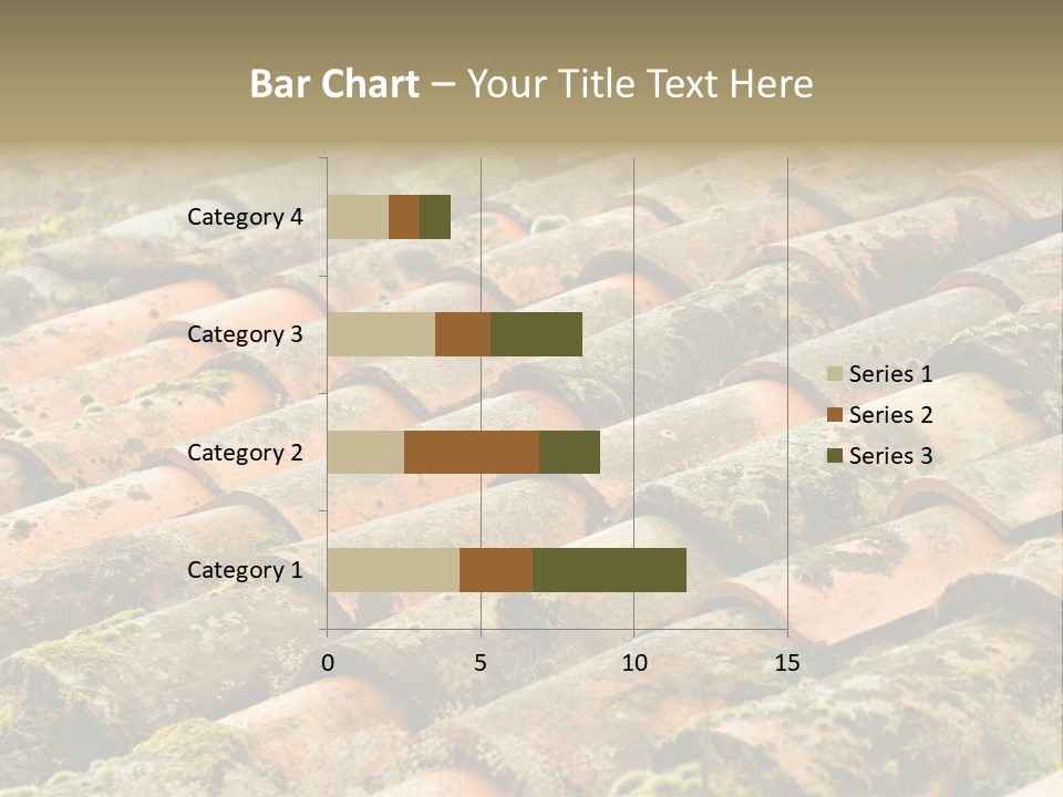Old Roofing In Tiles PowerPoint Template