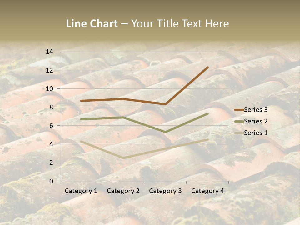 Old Roofing In Tiles PowerPoint Template