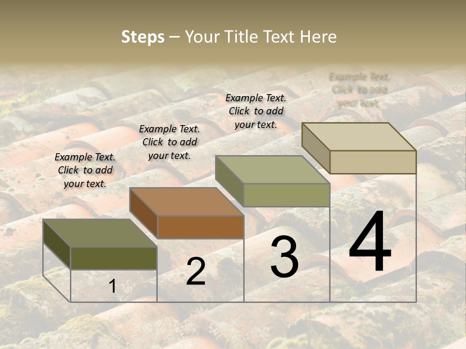 Old Roofing In Tiles PowerPoint Template