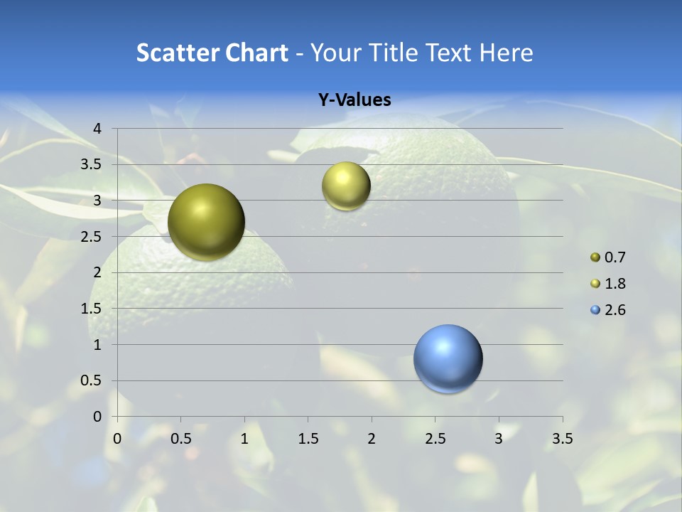 Green Tangerines PowerPoint Template