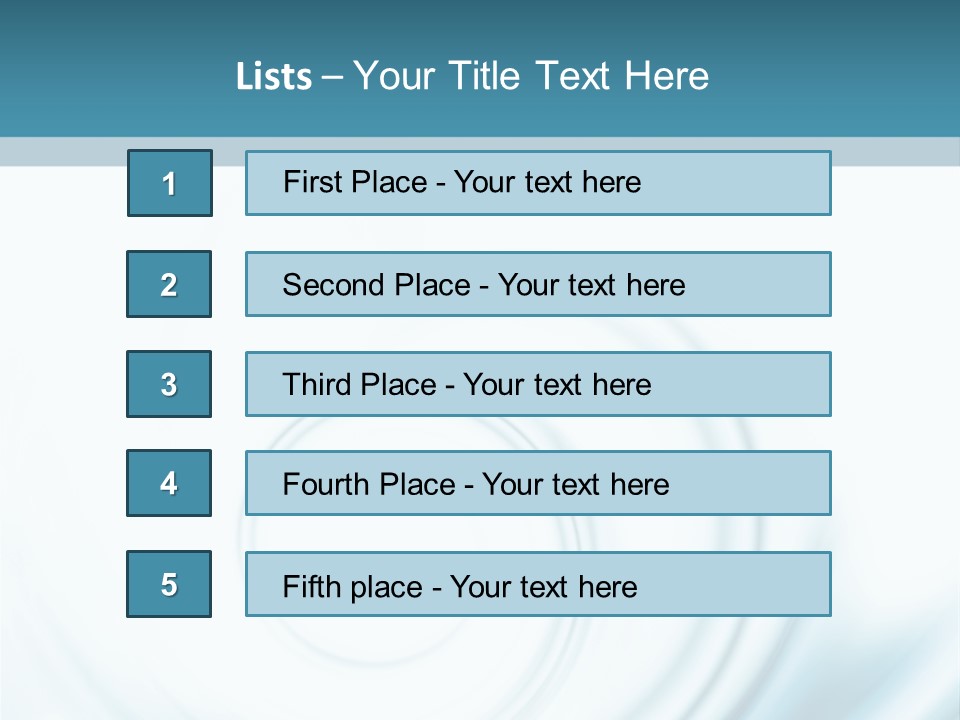 Translucent Blue Swirl On A White Background PowerPoint Template