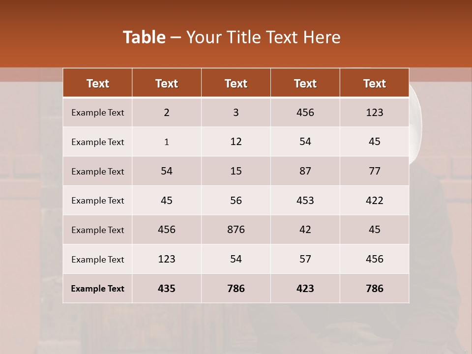 A Moment In Mexico PowerPoint Template